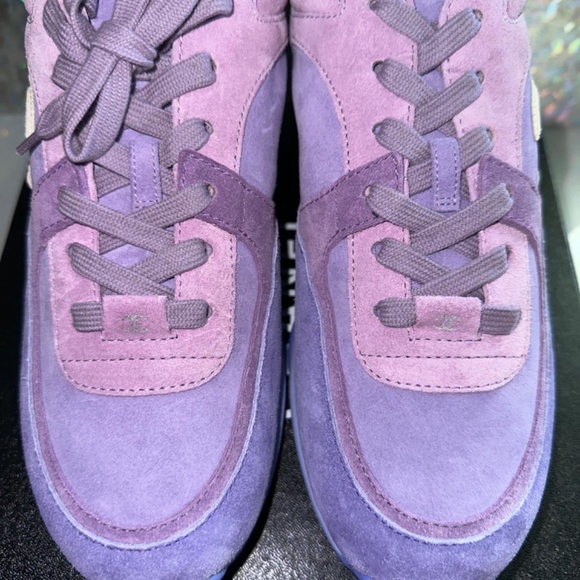 Chanel purple trainers - Picture 6 of 8